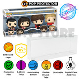 ATV Pop Protector for Queen 4-Pack Funko Pop – Freddie Mercury, Brian May, John Deacon, Roger Taylor