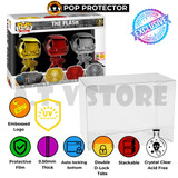 ATV Pop Protector for The Flash 3-Pack – Justice League Metallic Set