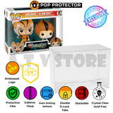 Pop Protector for Funko POP! Television: WilyKat & WilyKit (Thundercats Classic) – 2 Pack