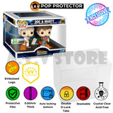 Pop Protector for Funko POP! Moment: Doc & Marty – Back to the Future #1846