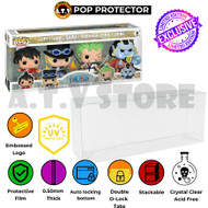 Pop Protector for One Piece 4-Pack | Protective Case for Funko Pop 4-Pack Set