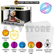 Pop Protector for Ahsoka Tano in Delta 7 Jedi Starfighter #638 | ATV UV Case for Amazon Exclusive Funko Pop Ride