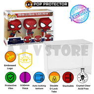3-Pack Spider-Man Funko Pop Protector – Fits Amazon Exclusive | ATV UV Case 0.50mm