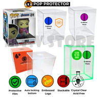 Funko Pop! Marvel: Avengers Endgame – Hulk (478) paired with ATV's 6" Pop Protector Variants