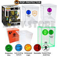 Bastion Funko Pop 489 + ATV 6" Protector | UV, Glow, Stackable