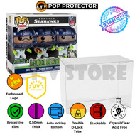 Pop Protector for Funko POP! Football: Seattle Seahawks Legion of Boom 3-Pack