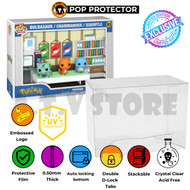 Pop Protector for Pokémon Bulbasaur, Charmander & Squirtle Deluxe Scene #01