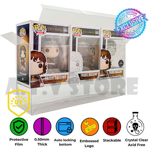 Triplet 4" Funko Pop Protector