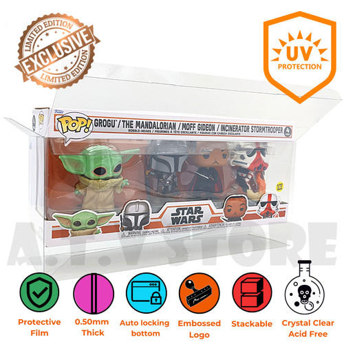 ATV Mandalorian 4 Pack UV Protector