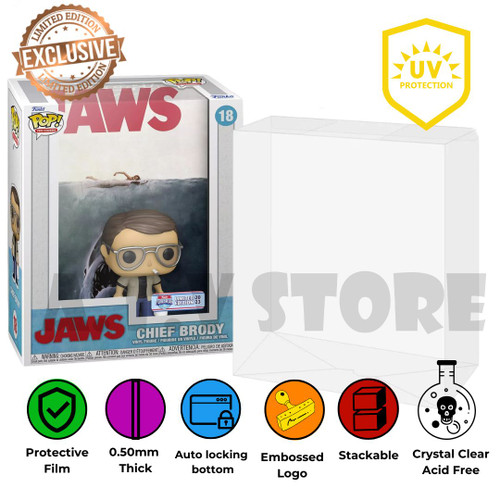  UV Protector For Funko Pop Jaws Chief Brody (#18)