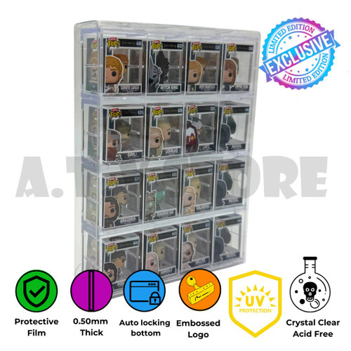 UV Full-Set Display Protector for Funko Bitty Pop! Collections