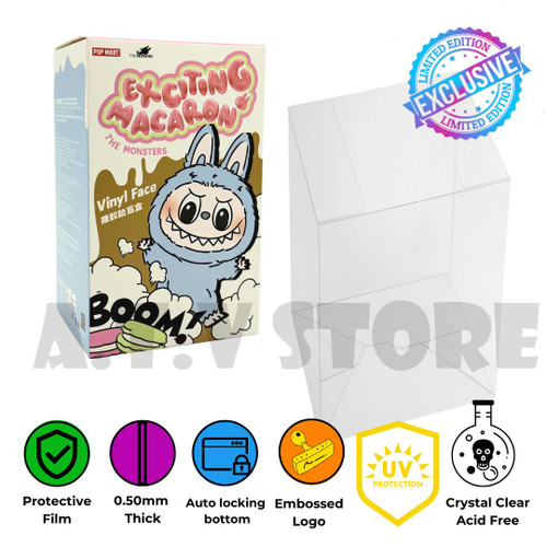 UV Protector for POP MART Labubu (Exciting Macaron Series)