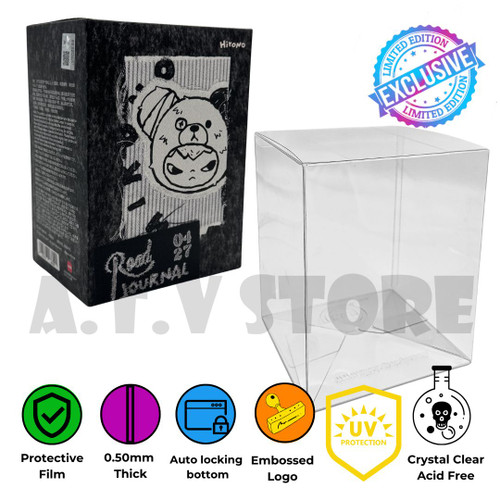 UV Protector for POP MART Labubu Road Journal Edition Box