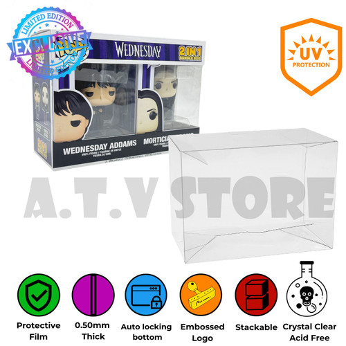 2 Pack (2in1)UV Protector 