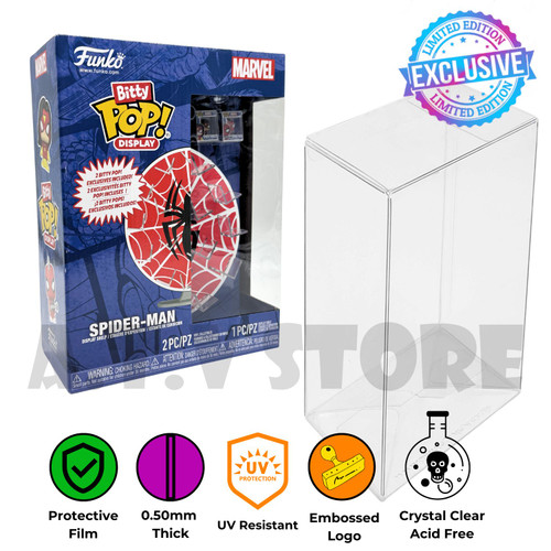 UV Protector for Bitty Pop Spider-Man (2-Pack)