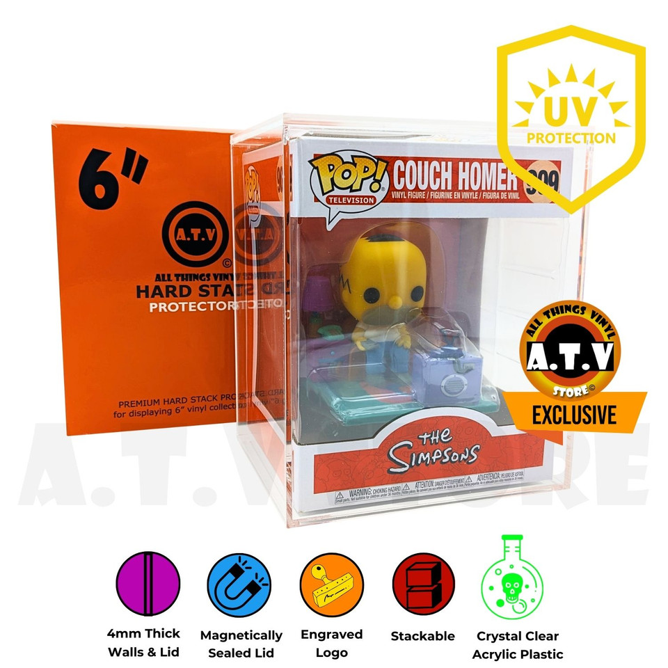 thumbnail interactive-video image 1 of 4x Funko POP! 5 Stack Hard Stack Premium Pop Protector Case – Licensed, 2022, UK Seller 1 of 3