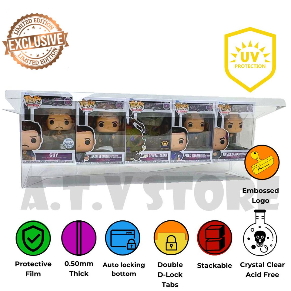 Protections/Cases/for 4" Funko Pop Vinyl 0.5mm Strong Thickness