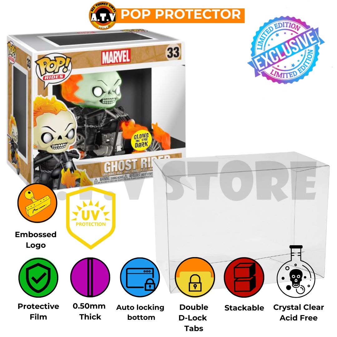 Ghost Rider #33 Glow in the Dark – Pop Ride Protector | ATV Motorcycle ...
