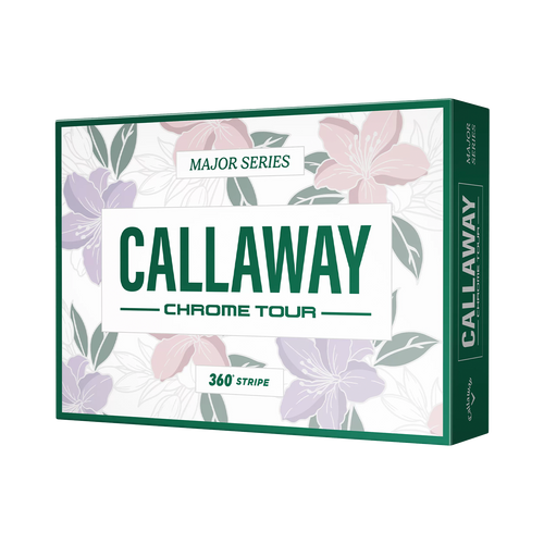 Callaway 2026 Chrome Tour April Major 360 Stripe Golf Balls