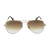Ray-Ban Aviator Sunglasses, Men's, Gold/Light Brown Gradient