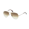 Ray-Ban Aviator Sunglasses, Men's, Gold/Light Brown Gradient