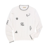 Draw & Fade Women's Golfing Crewneck Golf Sweater