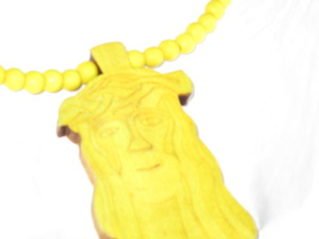 Good Wood Jesus Piece Yellow Free 36 Bead Chain The Black Bat High to low best selling. good wood jesus piece yellow free 36 bead chain