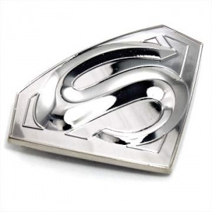 "DC Comics Superman Licenced Belt Buckle/ Silver