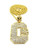 Yo Gotti Gold Iced Out Pendant w/FREE 36" Chain | Hot New Item!