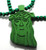 "Good Wood Wooden Jesus piece / 30" Beaded Chain NYC GREEN-SOLD OUT