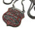 "Hoodstar RED ICE Money Power Respect Pendant