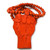"Power Fist RED Wooden Pendant w/FREE 36" Beaded Chain SOLD OUT