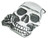 "Skull Belt Buckle w/ hidden back compartment