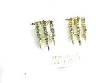 Iced Out Energy Drink Earrings | Gold