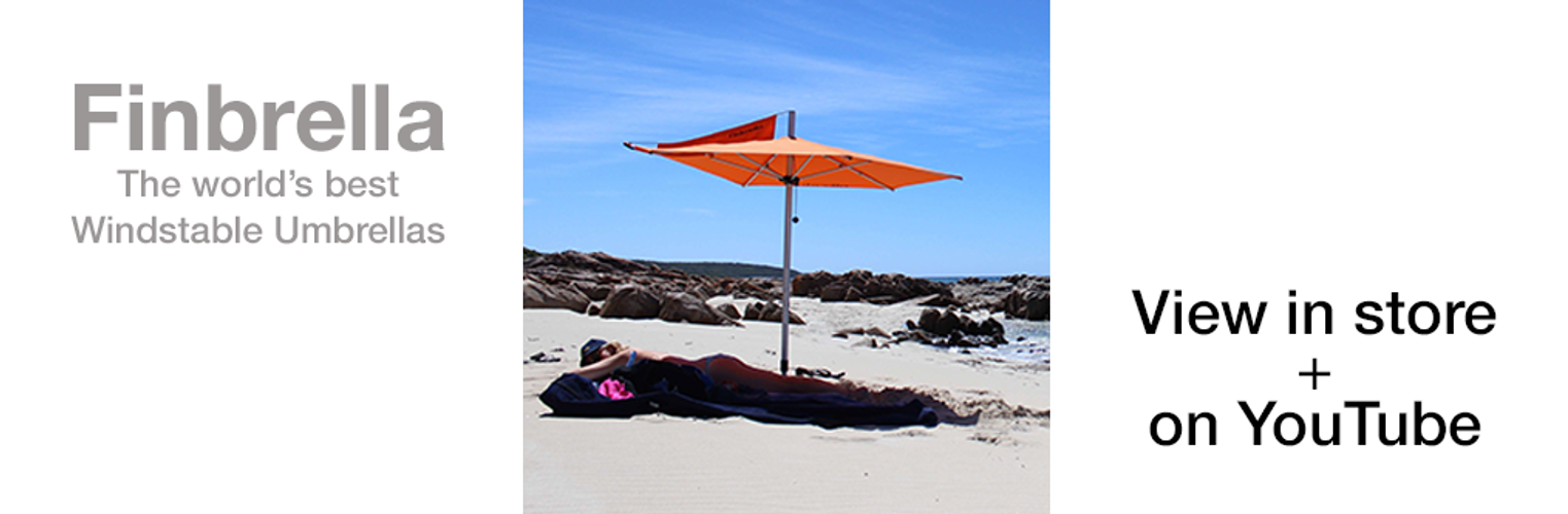 Finbrella - The World's Best Wind Stable Umbrella