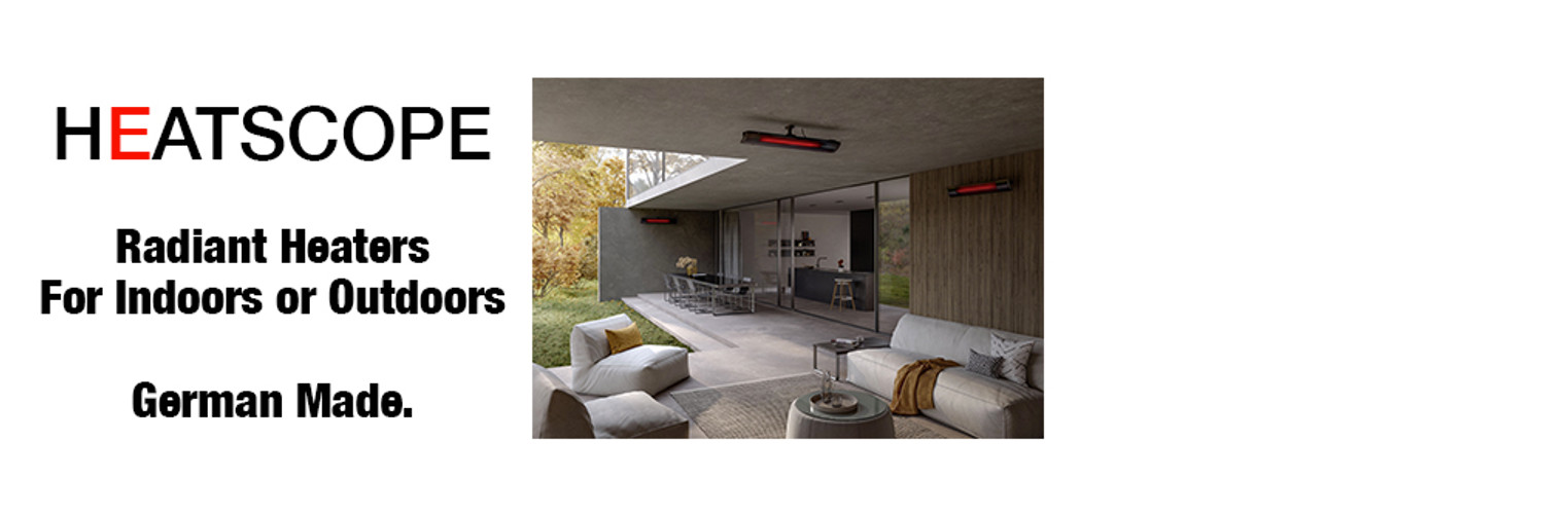 Heatscope Radiant Heaters for Indoors & Outdoors