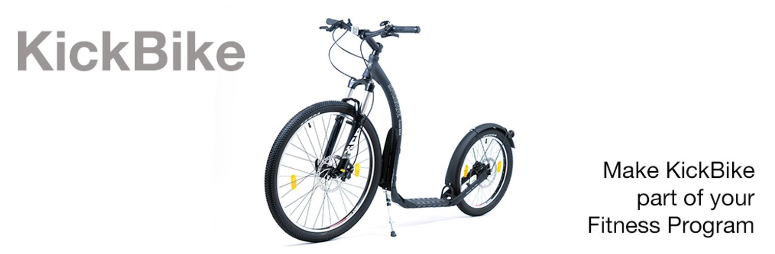 Make Kickbike part of your fitness or weight loss regime.