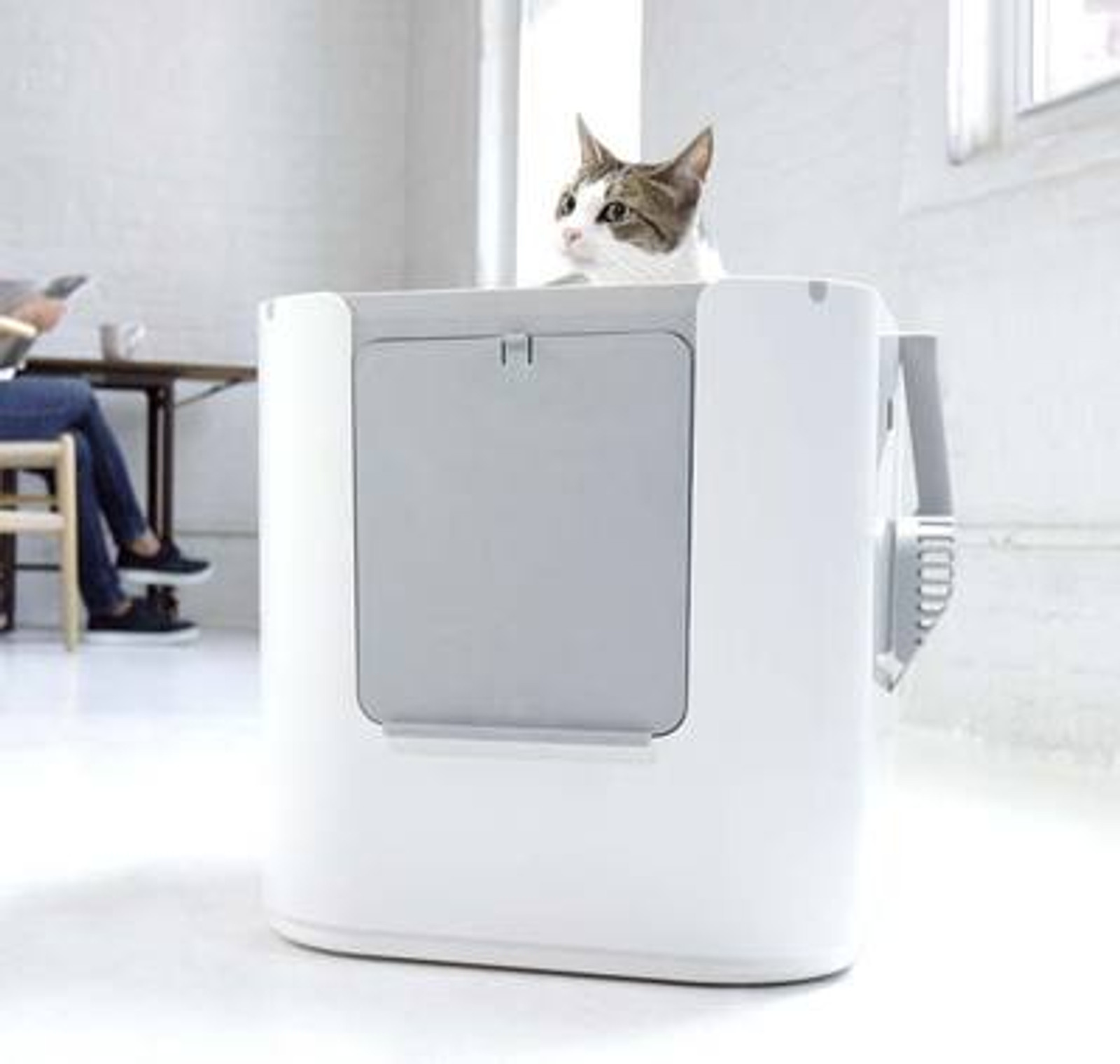 Modkat XL Litter Box - White