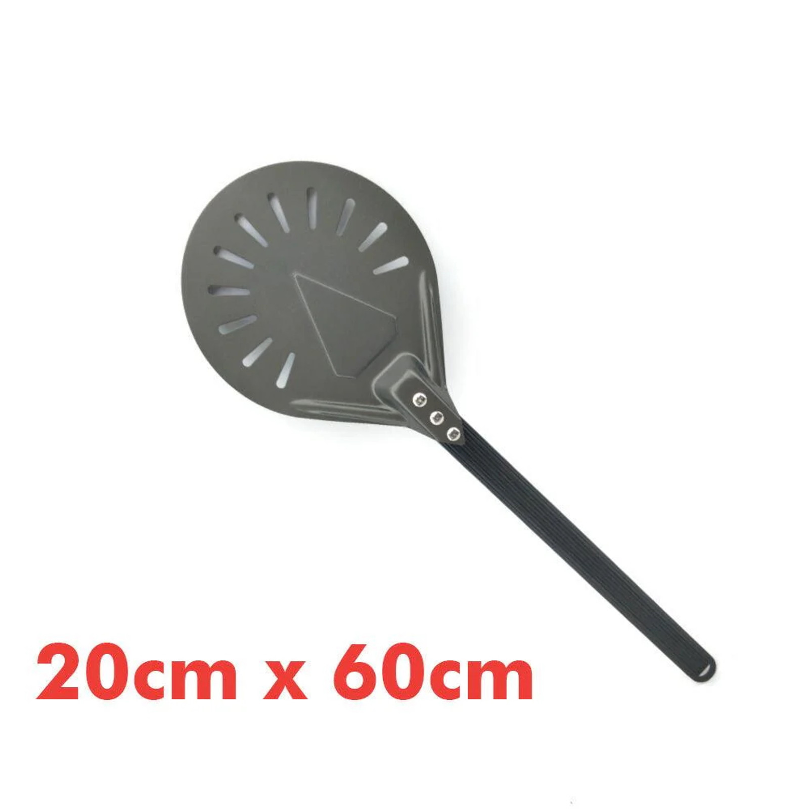 HIZO 8 Inch Perforated Pizza Spinner Peel