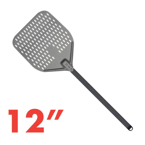 HIZO 12 Inch Perforated Pizza Peel
