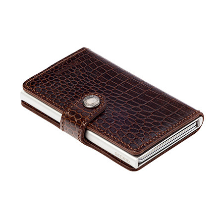 RFID Safe Miniwallet - Brown Amazon