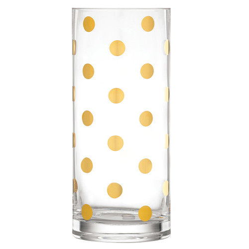 Pearl place (Golden Polka Dots) Vase