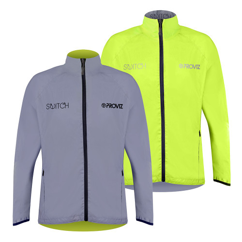 Proviz Switch (Male) - high visibility, reversible cycling jacket 
