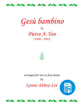 Gesù bambino for mixed ensemble arr. by Lynne Abbey-Lee PDF Download