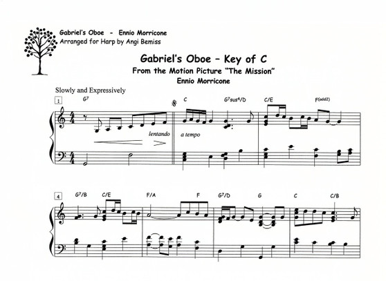 Gabriel’s Oboe from the Motion Picture "The Mission" by Angi Bemiss 
