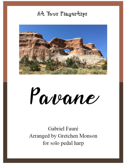 Pavane for Pedal Harp arr. by Gretchen Monson - PDF Download