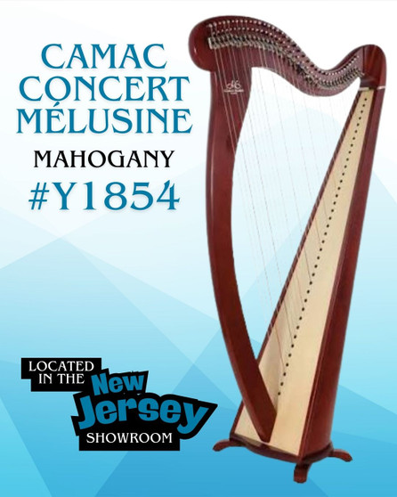 Camac Concert Melusine - Mahogany (New #Y1854)