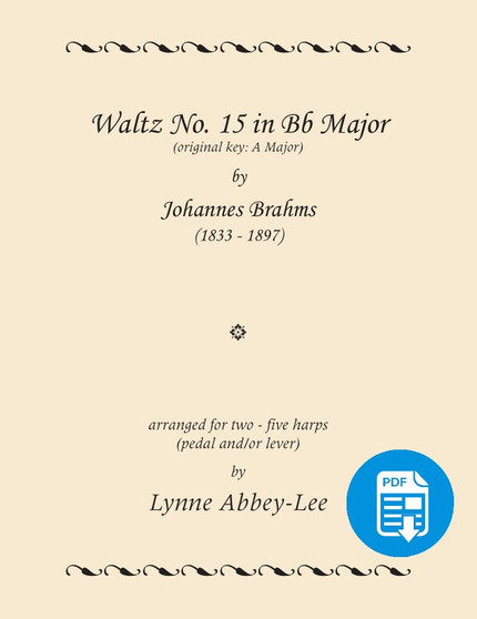 Waltz No. 15 in B-flat Major for Mixed Ensemble arr. by Lynne Abbey-Lee PDF Download