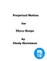 Perpetual Motion for 3 Harps by Cindy Horstman PDF Download