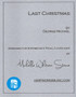 Last Christmas arr. by Michelle Whitson Stone - PDF Download